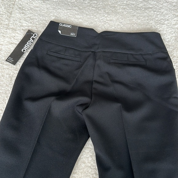 SUEY SHIER flare fabric pants - Picture 6 of 14